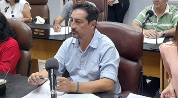 Alejandro Barcala, presidente del Concejo Deliberante de Charata.