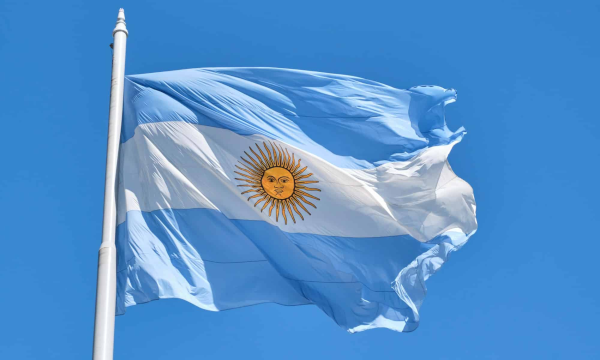 Dia de la Bandera Argentina. Acto en Charata, Chaco.