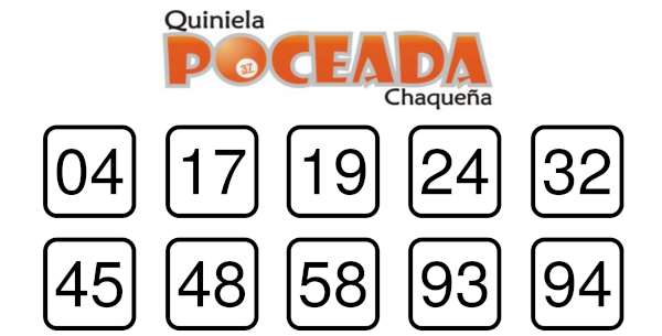 Resultados quiniela poceada del 2 de mayo del 2026.