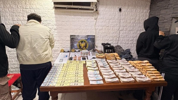 Elementos secuestrados y detenidos en operativos antidrogas en Charata.