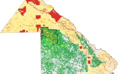 Mapa 2026 del OTBN de Chaco