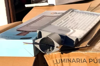 Nuevas luminarias para los accesos de la ciudad de Charata