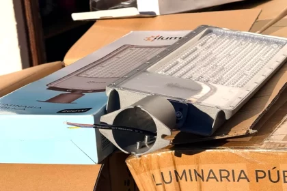 Nuevas luminarias para los accesos de la ciudad de Charata
