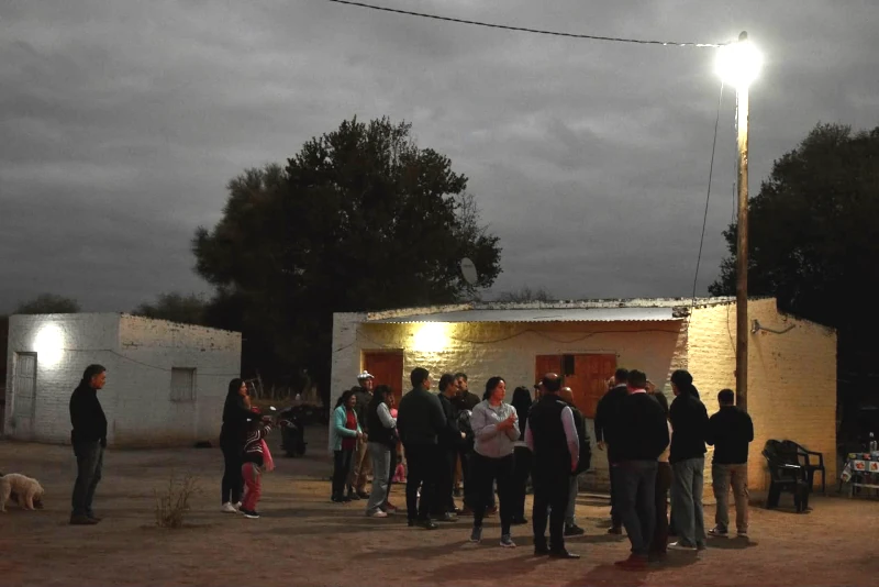 Energía rural en paraje El Puca, las Breñas, Chaco.