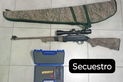 Secuestro arma en Charata por denuncia de violencia de género
