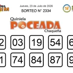 Sorteo Poceada 2334