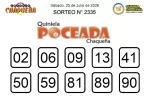 Quiniela Poceada Chaqueña sorteo 2335