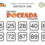 Quiniela Poceada 2350