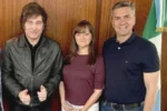 Zdero junto a Milei