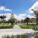 Plaza central de Charata