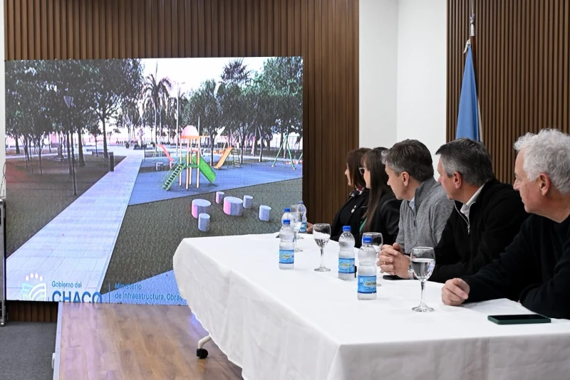 Convenio remodelación Plaza San Martín Charata