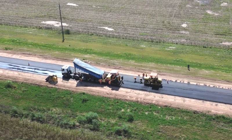 Pavimento ruta proviniciañ 6 Chaco