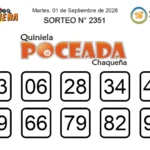 Quiniela Poceada 2351