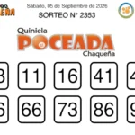 Quiniela Poceada 2353