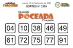 Quiniela Poceada 2355