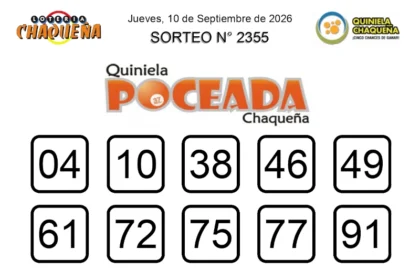 Quiniela Poceada 2355