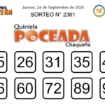 Quiniela Poceada 2631