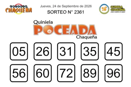 Quiniela Poceada 2631