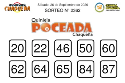 quiniela poceada 2362