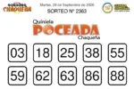 Quiniela Poceada 2363