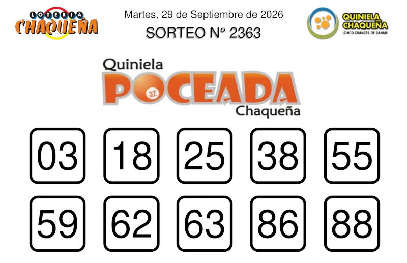 Quiniela Poceada 2363