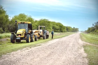 Ripio rural Chaco