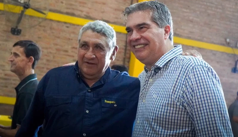 Capitanich con productores