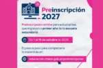 Inscripciones colegio secundario