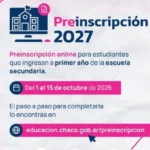 Inscripciones colegio secundario