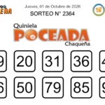Quiniela Poceada 2364