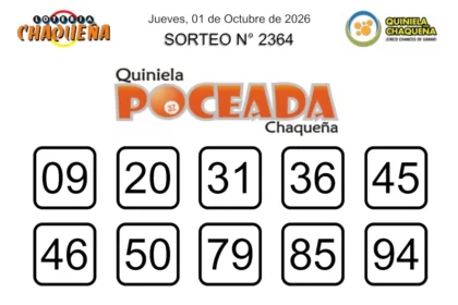Quiniela Poceada 2364
