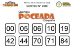 Quiniela Poceada Chaqueña 2366