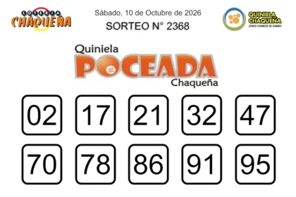 Quiniela Poceada Chaqueña 2368